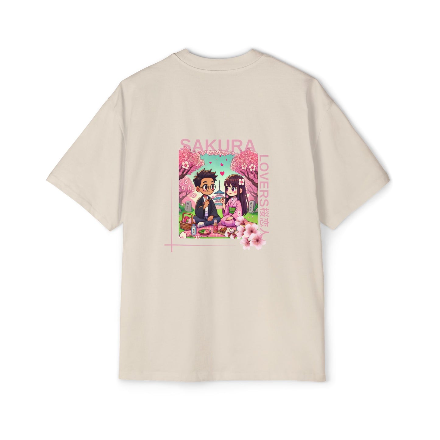 Sakura Lovers Oversized Tee- 桜ラバーズ