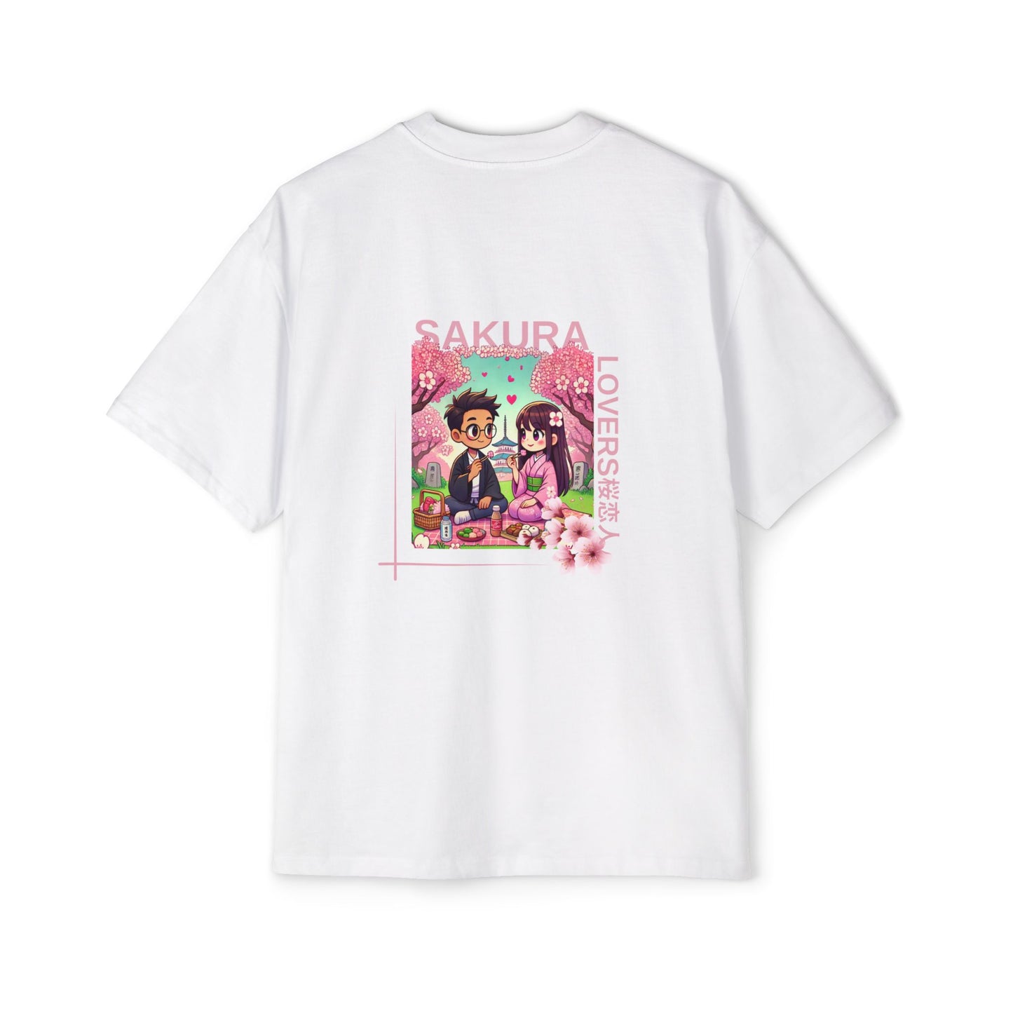 Sakura Lovers Oversized Tee- 桜ラバーズ
