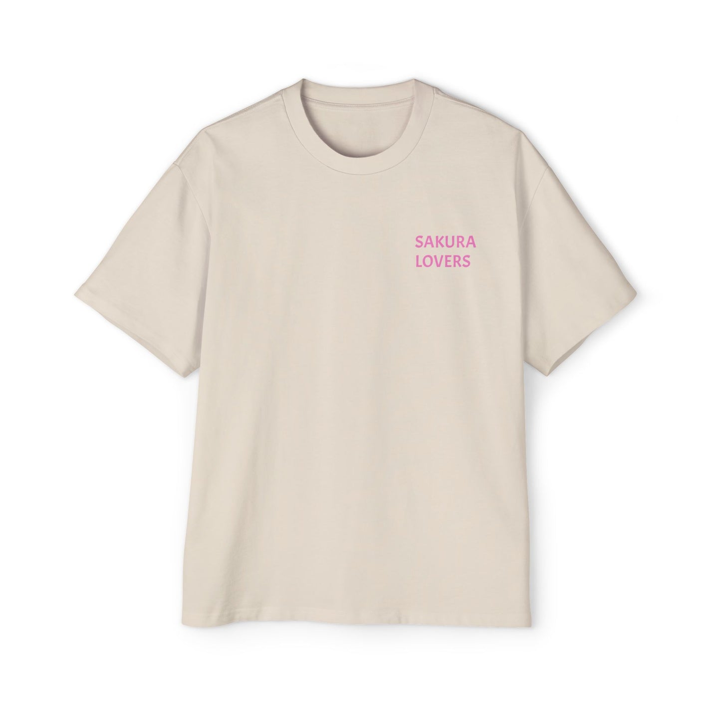 Sakura Lovers Oversized Tee | 桜ラバーズ