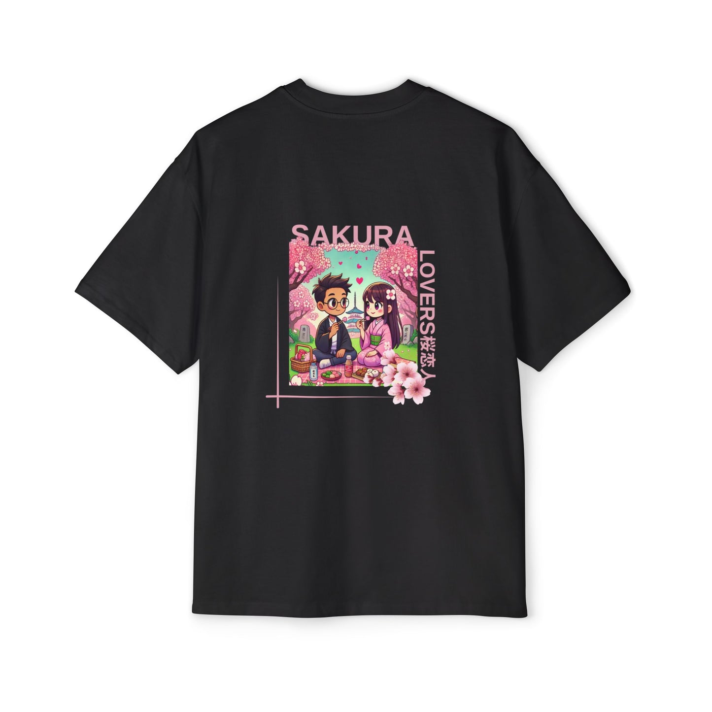 Sakura Lovers Oversized Tee- 桜ラバーズ
