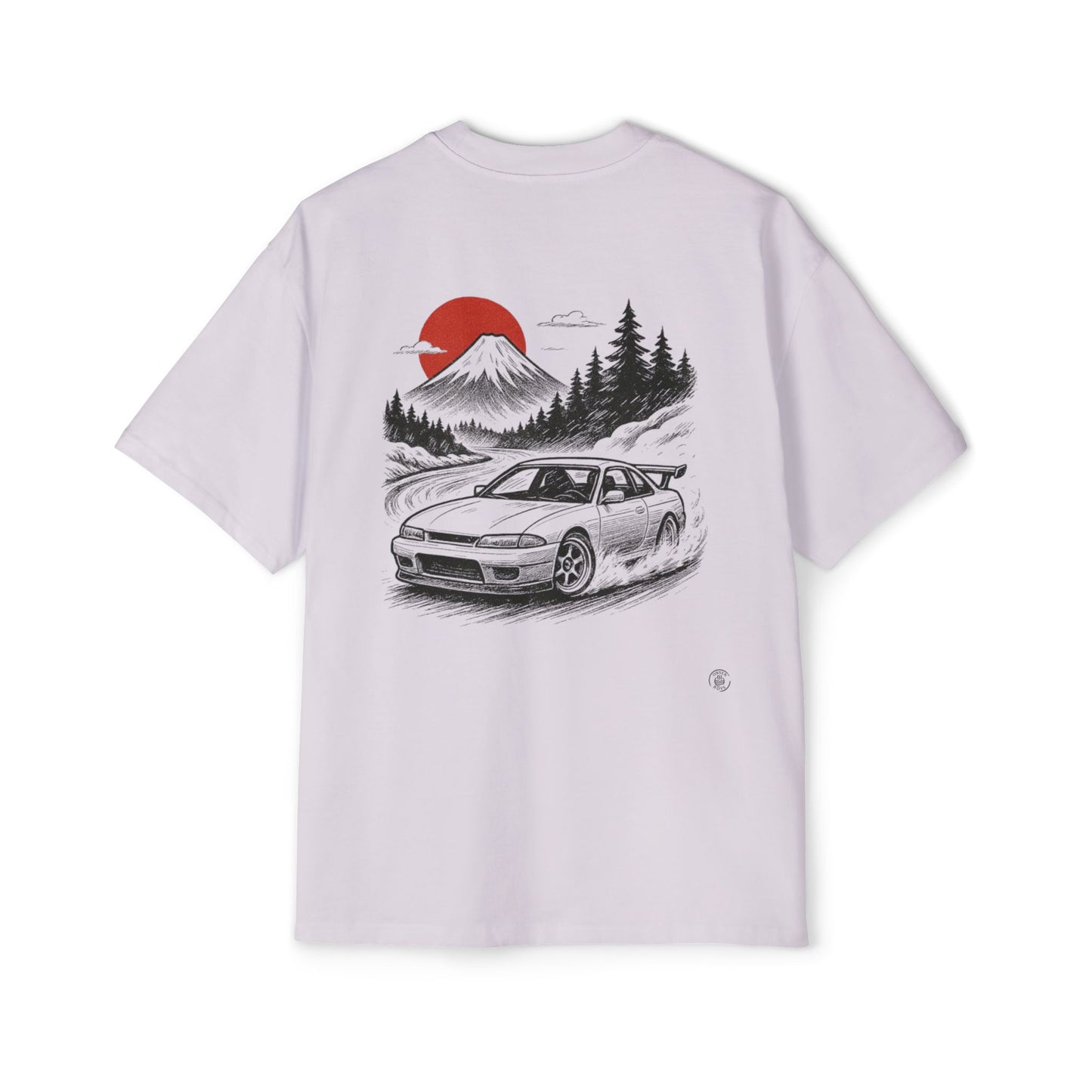 Midnight Drift – Mt. Fuji Edition Oversized Tee | 真夜中のドリフト – 富士山エディション