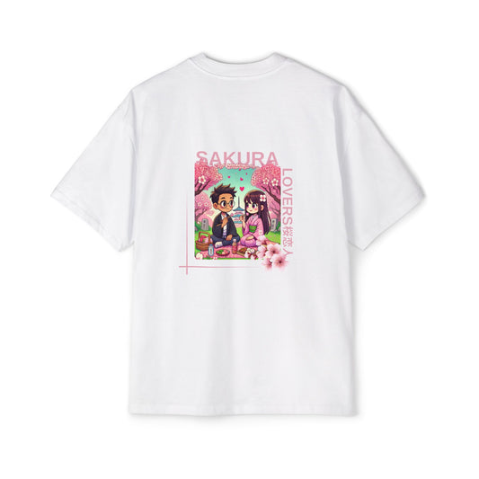 Sakura Lovers Oversized Tee- 桜ラバーズ