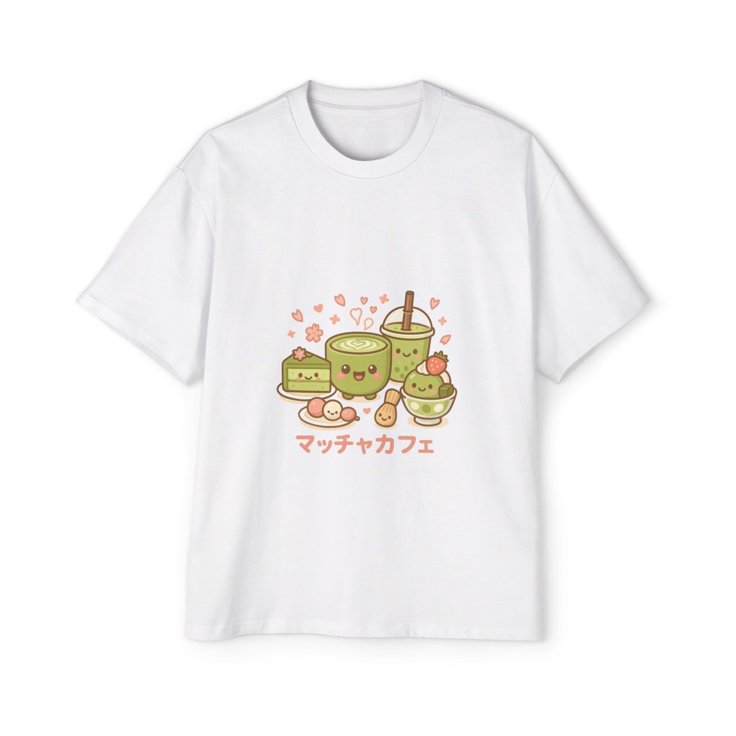 Matcha Cafe Oversized Tee |マッチャカフェ