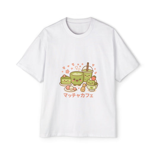 Matcha Cafe Oversized Tee |マッチャカフェ