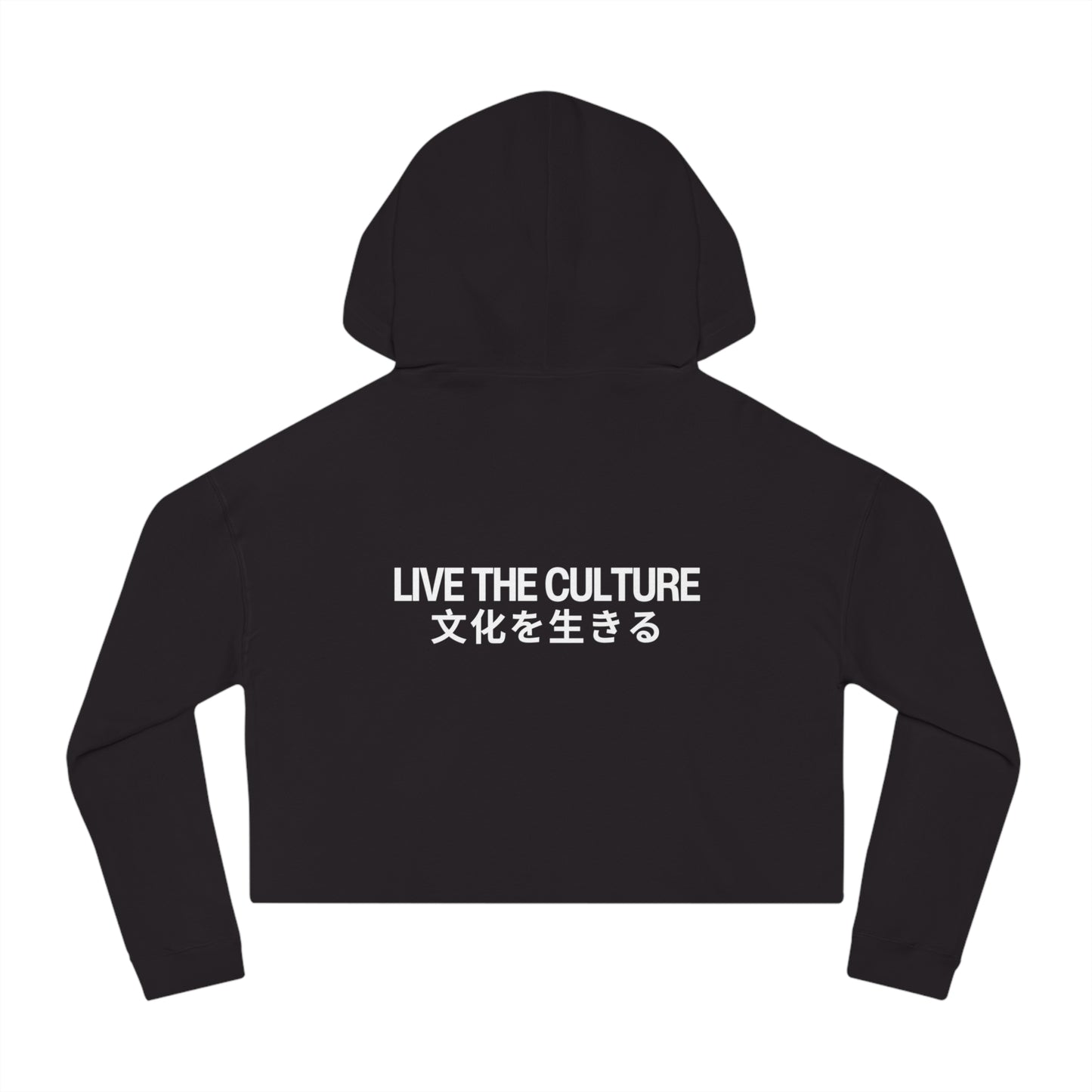 OnsenCore Cropped Hoodie - Live The Culture | 文化を生きろ