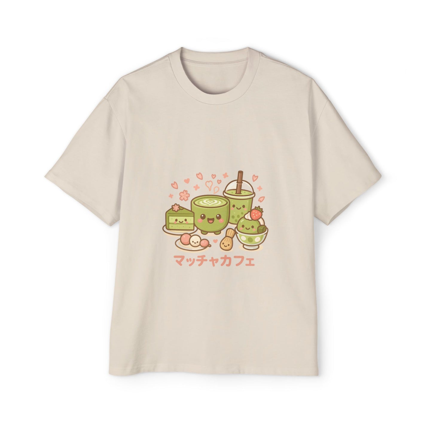 Matcha Cafe Oversized Tee |マッチャカフェ