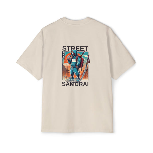 Street Samurai Oversized Tee- ストリートサムライ