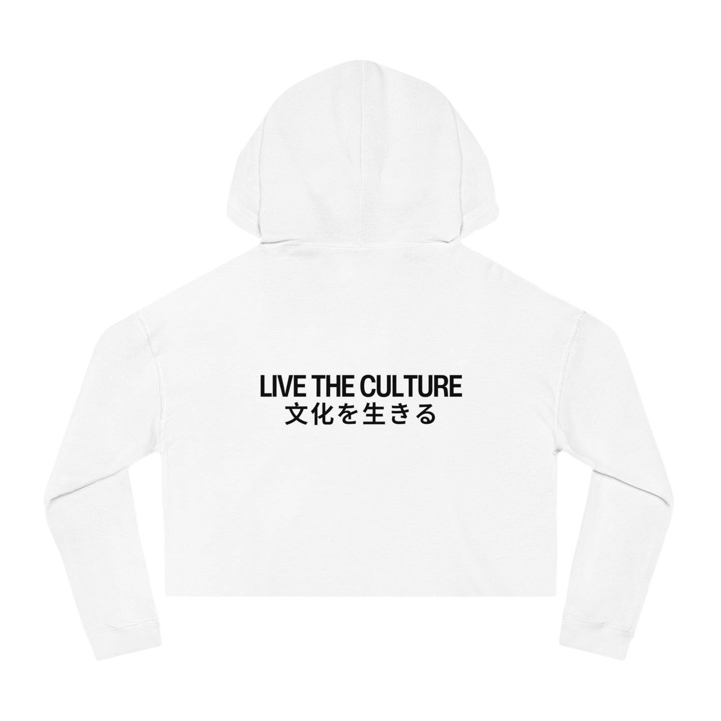 OnsenCore Cropped Hoodie - Live The Culture | 文化を生きろ
