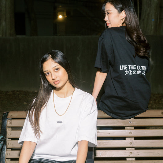 OnsenCore "Live The Culture" Oversized Tee | 文化を生きろ